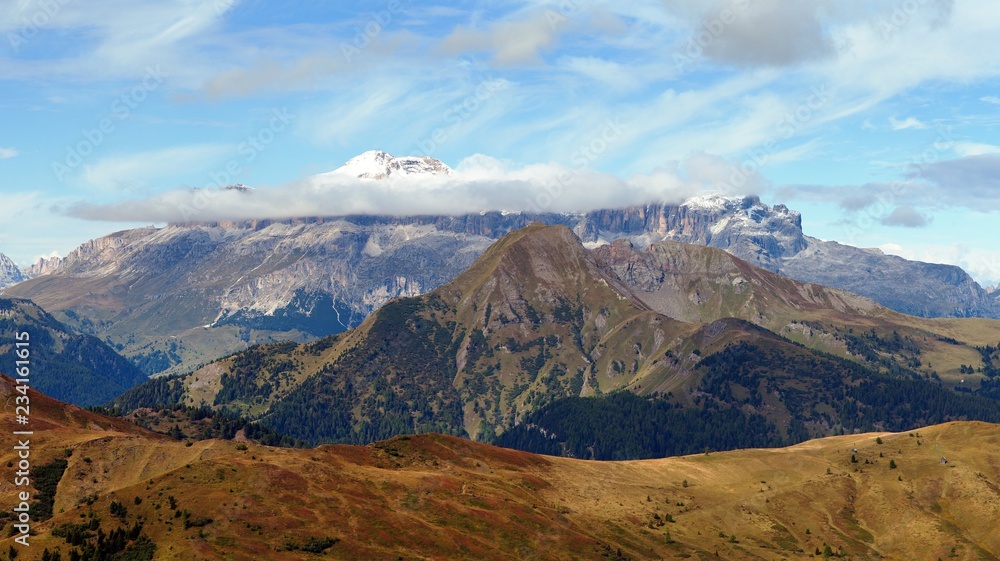 Gruppo Sella Alps Dolomites Mountains Italy