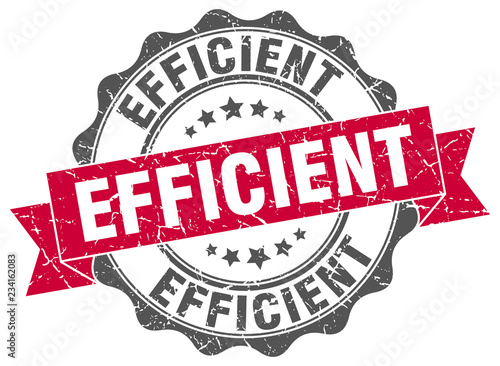 efficient stamp. sign. seal