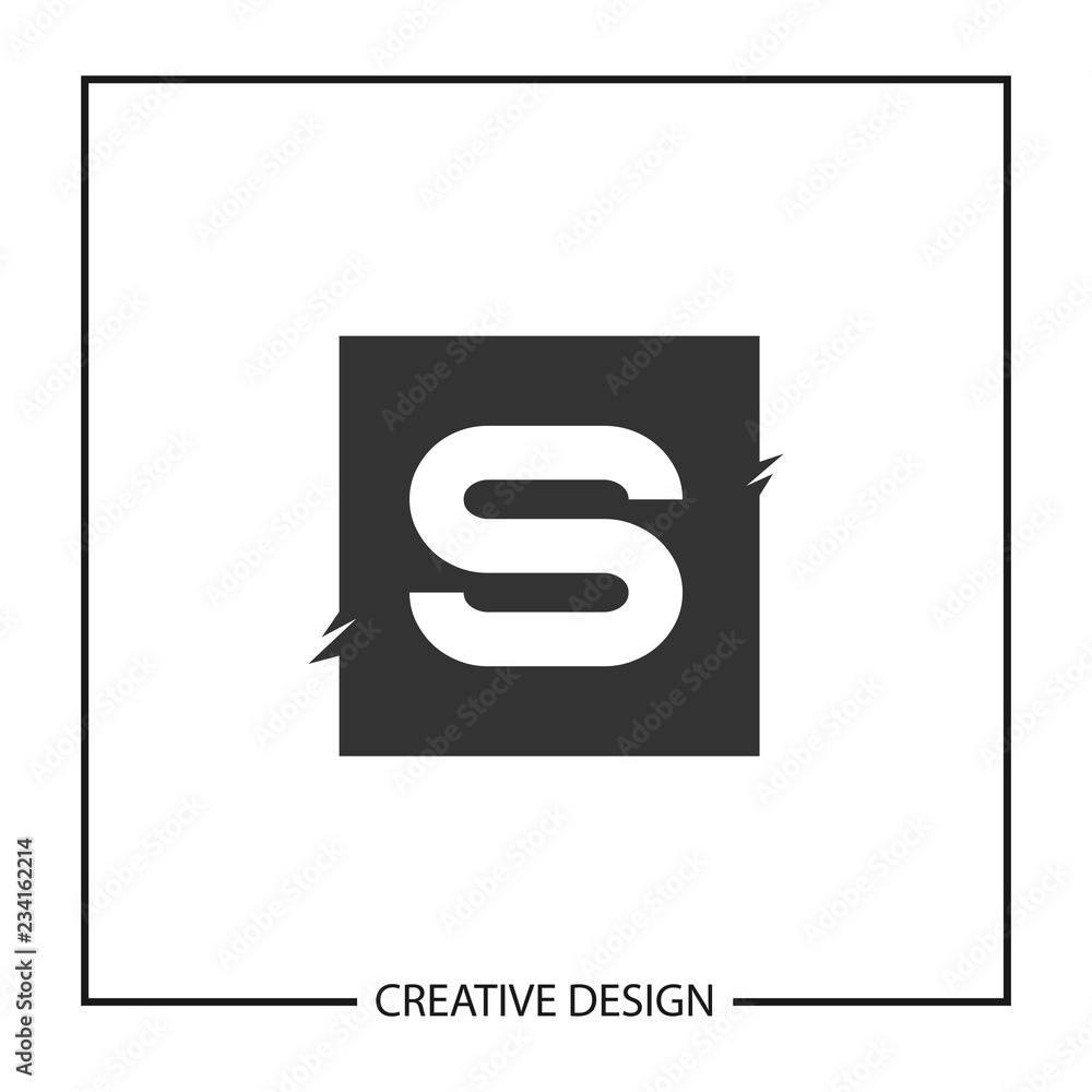 Initial Letter S Logo Template Vector Design Initial Letter S Logo Template Vector Design