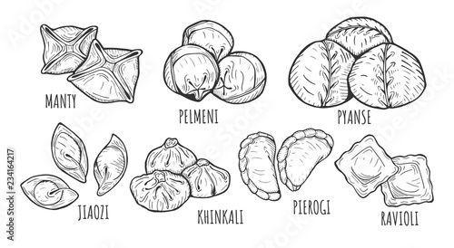 dumplings types and styles