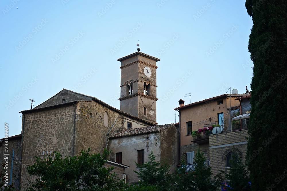 Italian clock tower