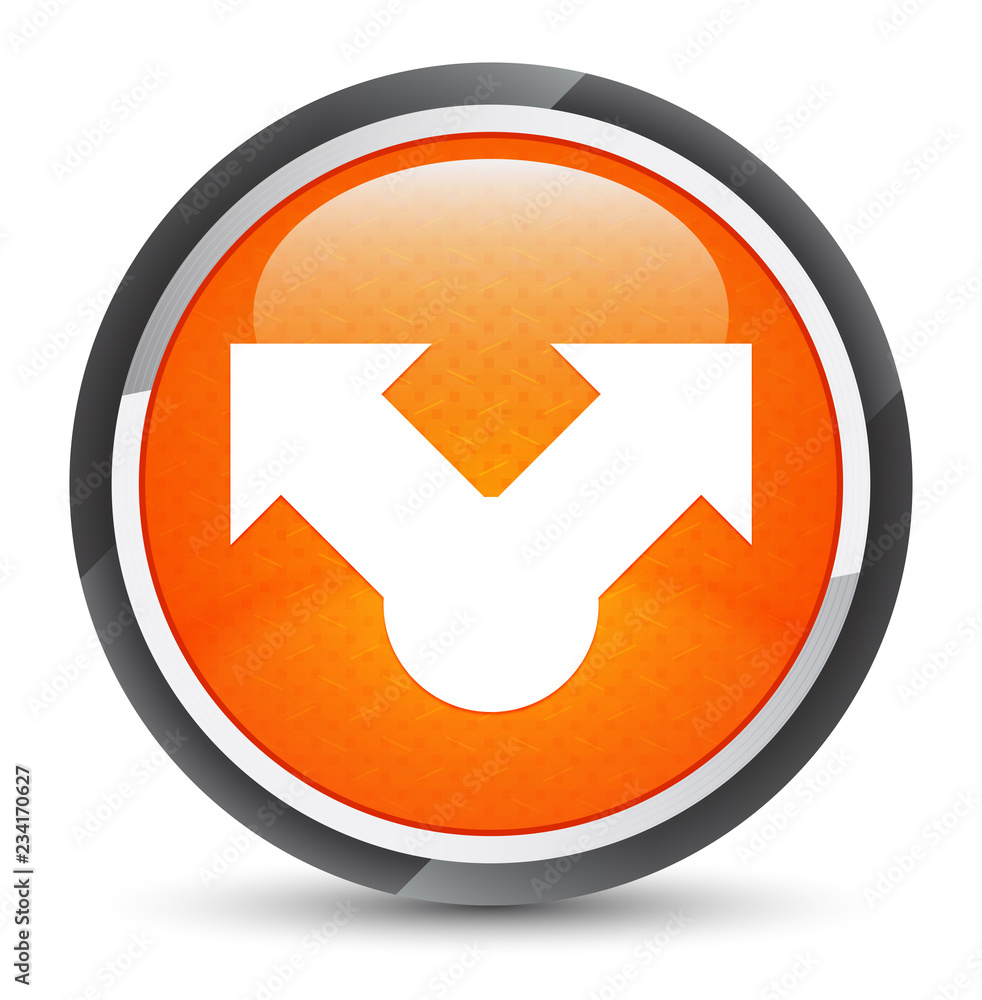 Share icon galaxy orange round button Share icon galaxy orange round button