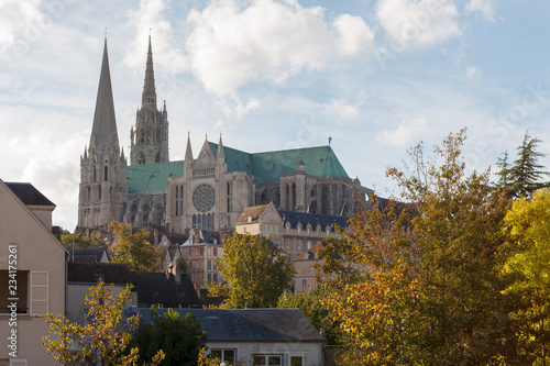 Obraz na płótnie Cathedral Notre-Dame de Chartres