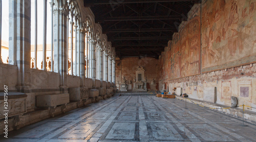 Interior of Campo Santo