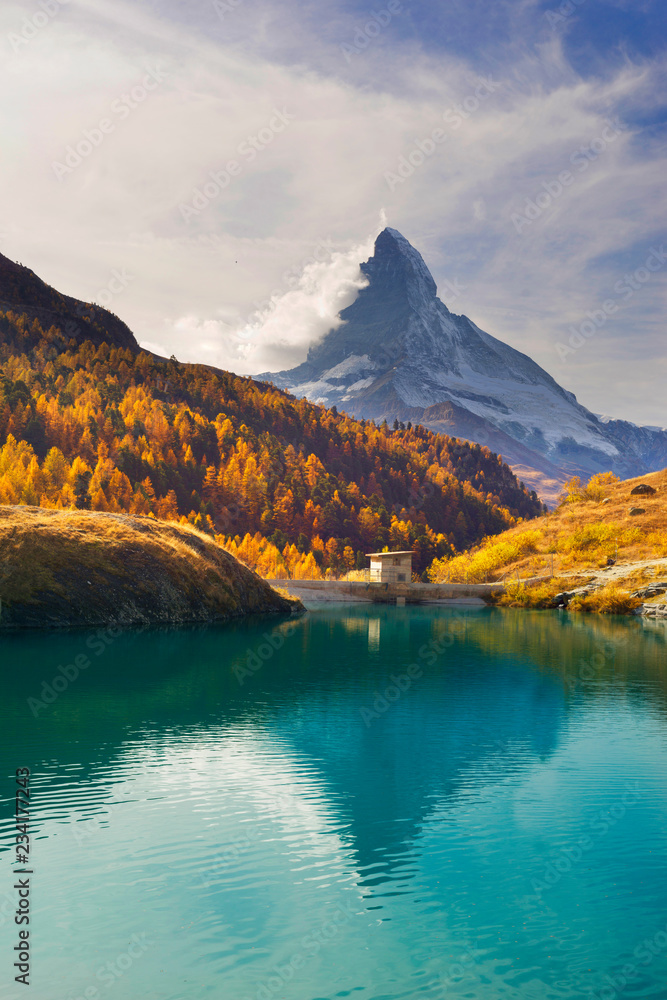 mountain lake Stellisee
