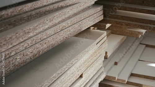 Sawing boards, parts chipboard for the manufacture of furniture