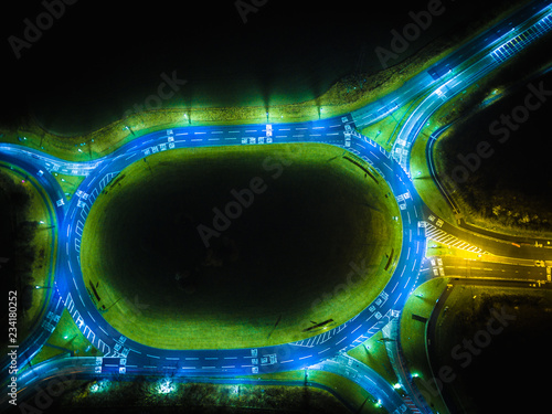 Ashington at night photo