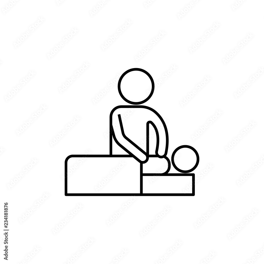 spa sign icon. Element of navigation sign icon. Thin line icon for website design and development, app development. Premium icon spa sign icon. Element of navigation sign icon. Thin line icon for website design and development, app development. Premium icon