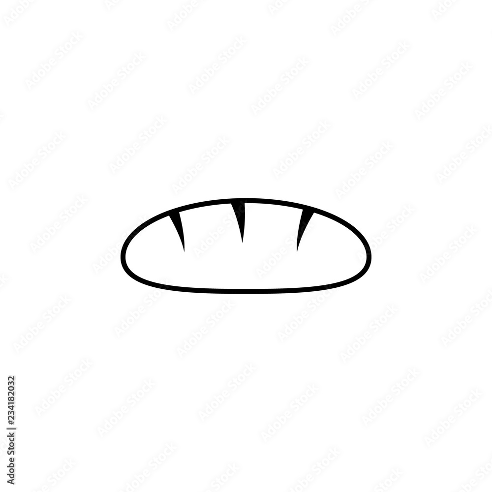 bakery sign icon. Element of navigation sign icon. Thin line icon for website design and development, app development. Premium icon bakery sign icon. Element of navigation sign icon. Thin line icon for website design and development, app development. Premium icon
