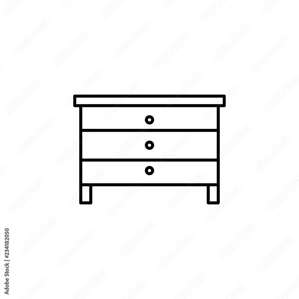 furniture store sign icon. Element of navigation sign icon. Thin line icon for website design and development, app development. Premium icon furniture store sign icon. Element of navigation sign icon. Thin line icon for website design and development, app development. Premium icon