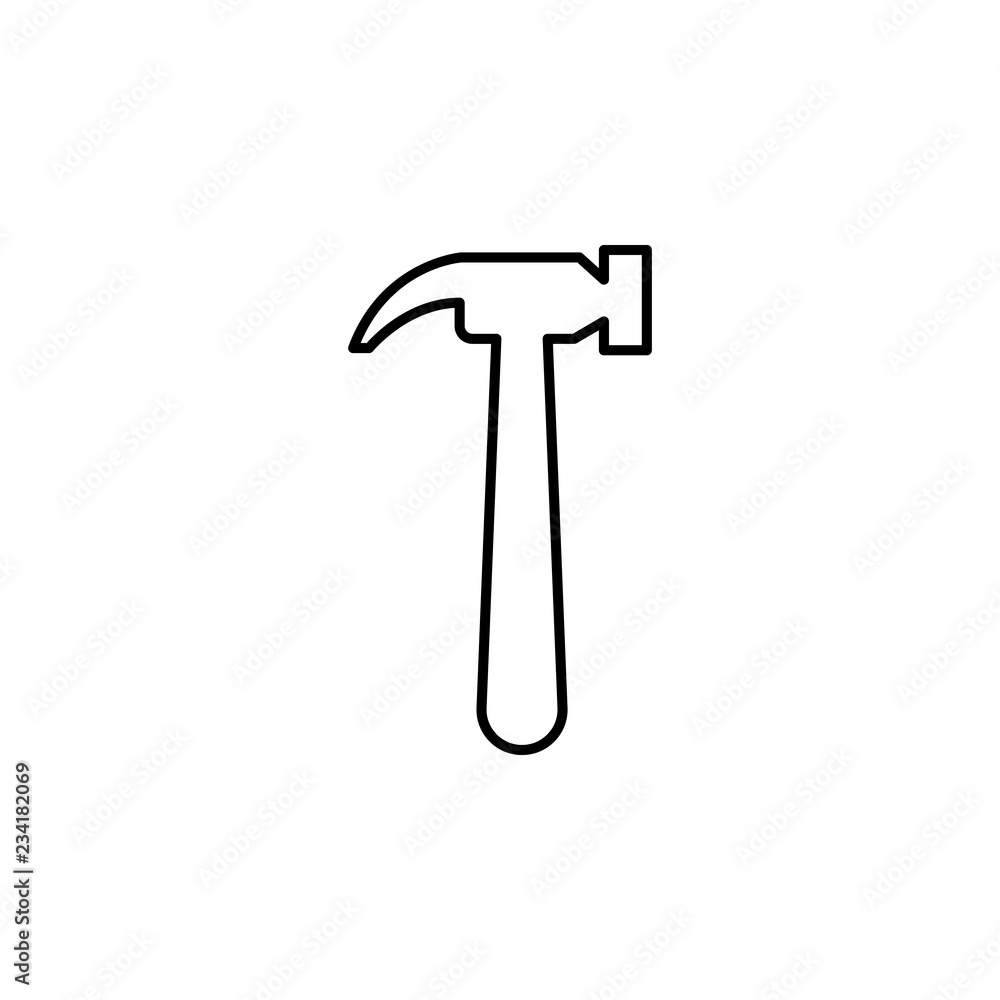 hardware store sign icon. Element of navigation sign icon. Thin line icon for website design and development, app development. Premium icon hardware store sign icon. Element of navigation sign icon. Thin line icon for website design and development, app development. Premium icon