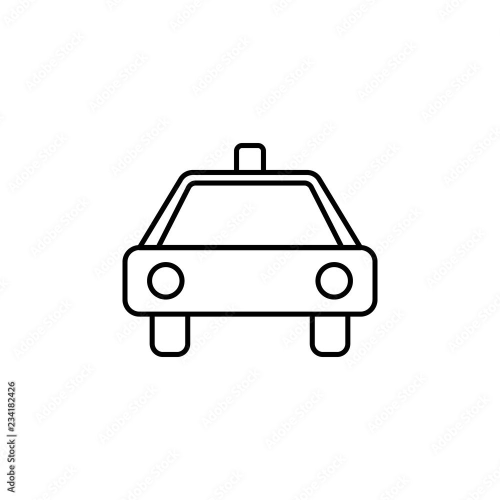 taxi stand sign icon. Element of navigation sign icon. Thin line icon for website design and development, app development. Premium icon taxi stand sign icon. Element of navigation sign icon. Thin line icon for website design and development, app development. Premium icon