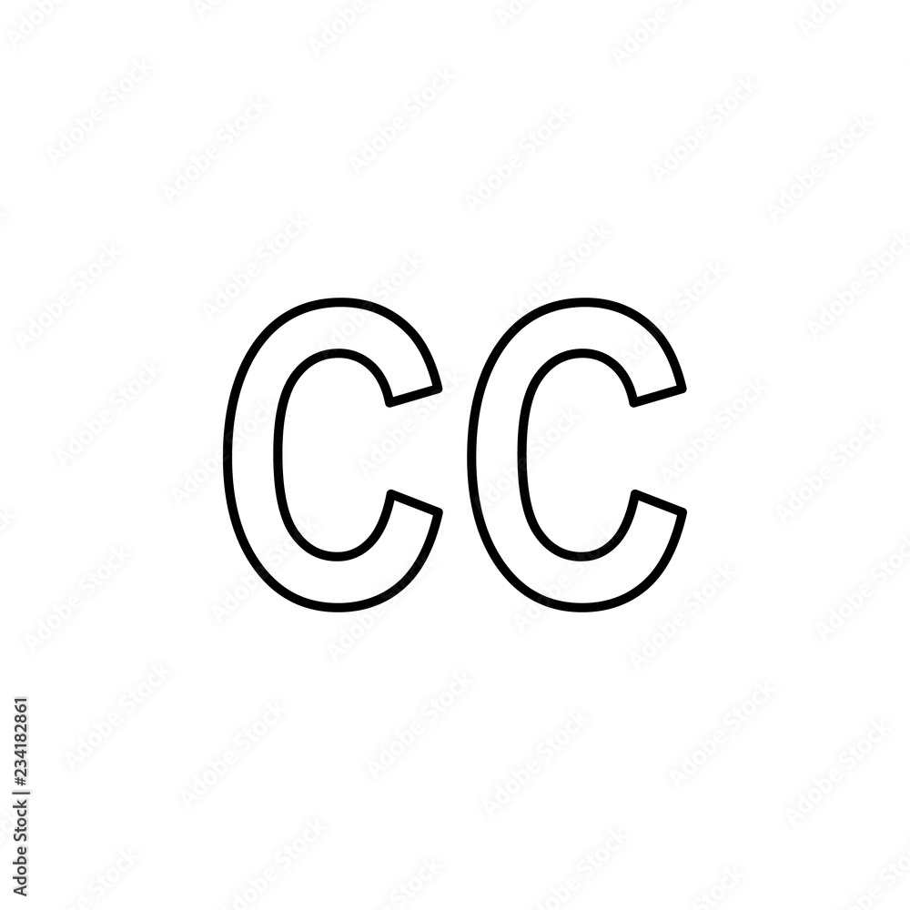 closed captioning sign icon. Element of navigation sign icon. Thin line icon for website design and development, app development. Premium icon closed captioning sign icon. Element of navigation sign icon. Thin line icon for website design and development, app development. Premium icon