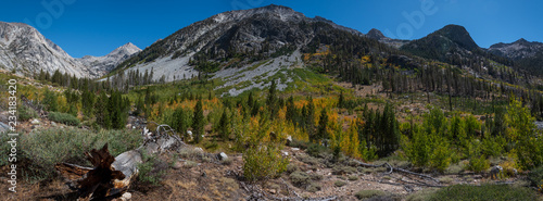 Images of lakes on the John Muir Trail