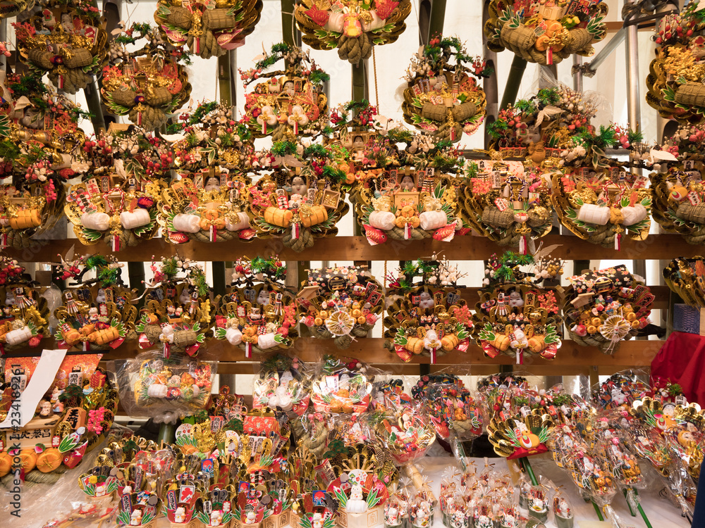 Fototapeta premium 浅草 鷲神社の酉の市
