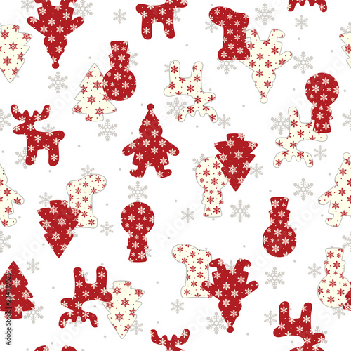 クリスマスのイメージパターン,