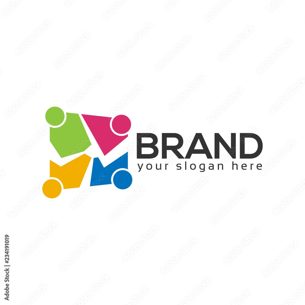 Team working together. Group of People. team work. logo vector. Team working together. Group of People. team work. logo vector.