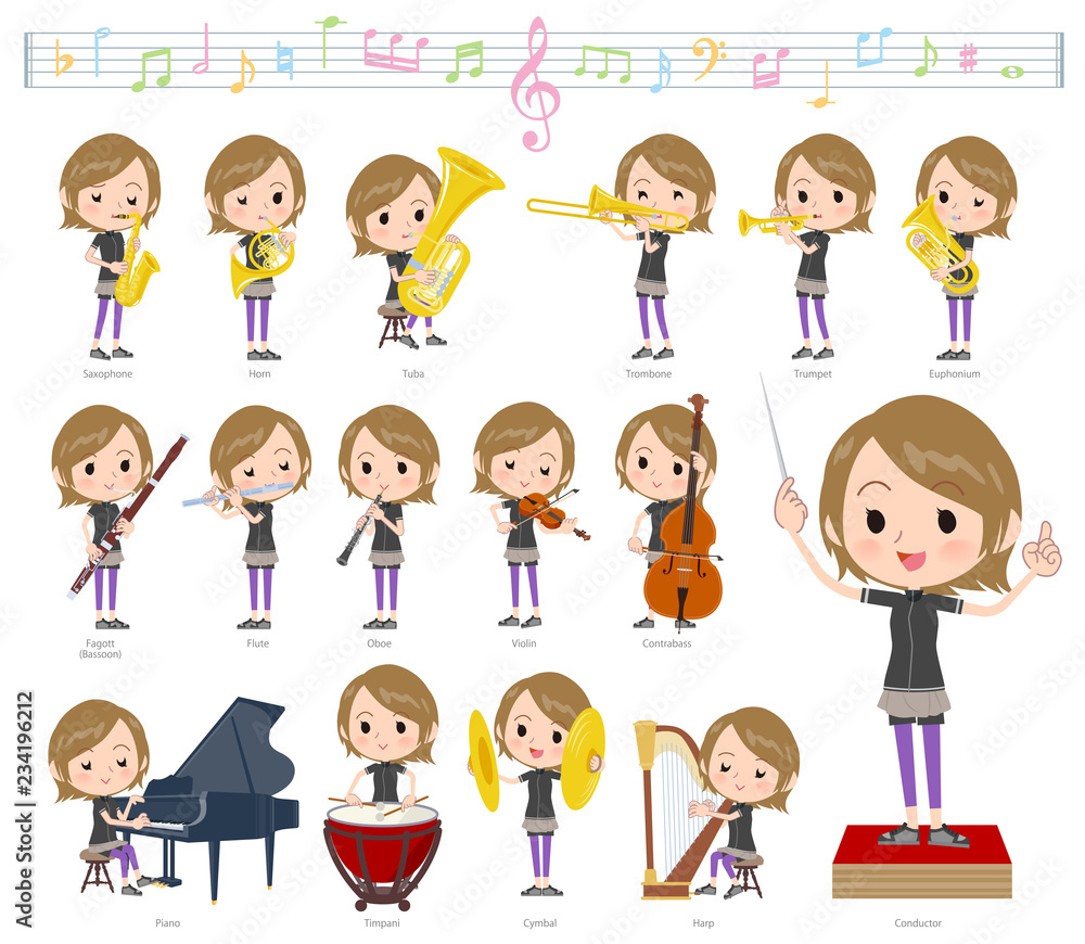 Short hair women Sportswear_classic music Short hair women Sportswear_classic music