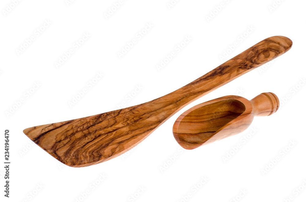 Kitchen accessories from olive wood Kitchen accessories from olive wood