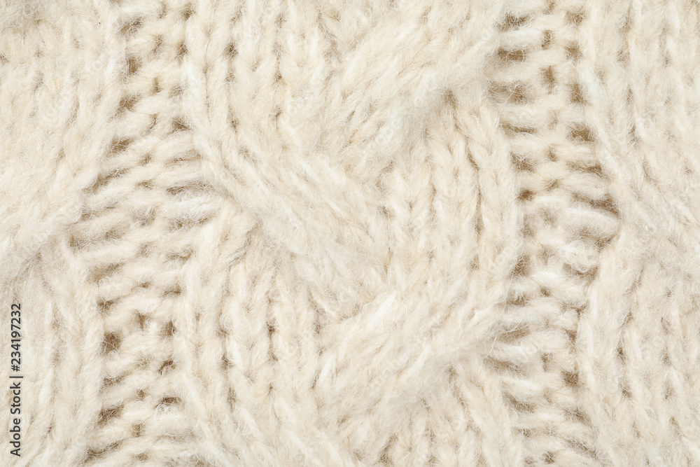Texture of cozy warm sweater as background, closeup Texture of cozy warm sweater as background, closeup