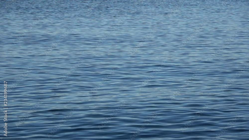 Blue water with waves rolling Blue water with waves rolling