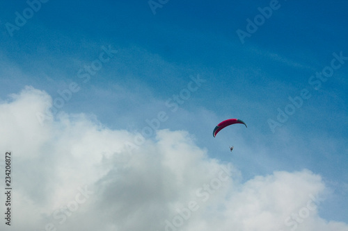 Sky and Parachute