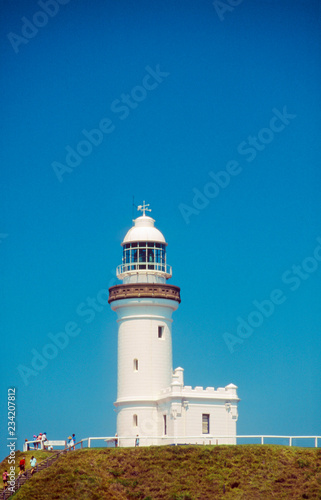 Cape Byron Lighthouse, Byron Bay, Northern Rivers, New South Wales, Australia. The most easterly point of the Australian mainland.