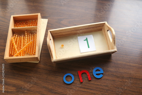 Montessori Ones Place Demonstration