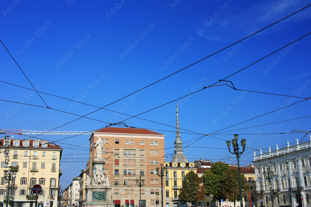 Panorama of the city of Turin Panorama of the city of Turin