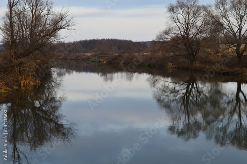 lake in winter