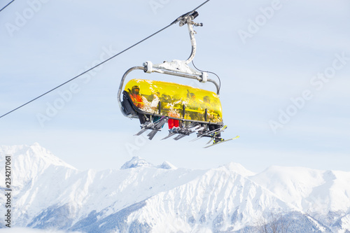 chairlift at a ski resort