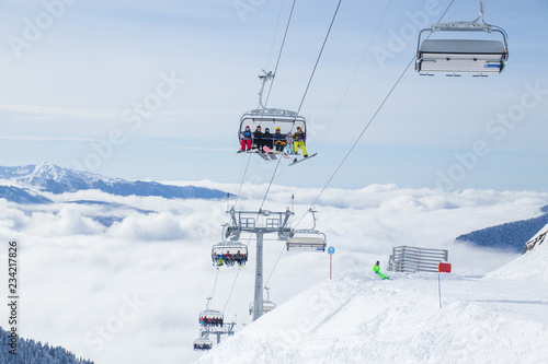 chairlift at a ski resort