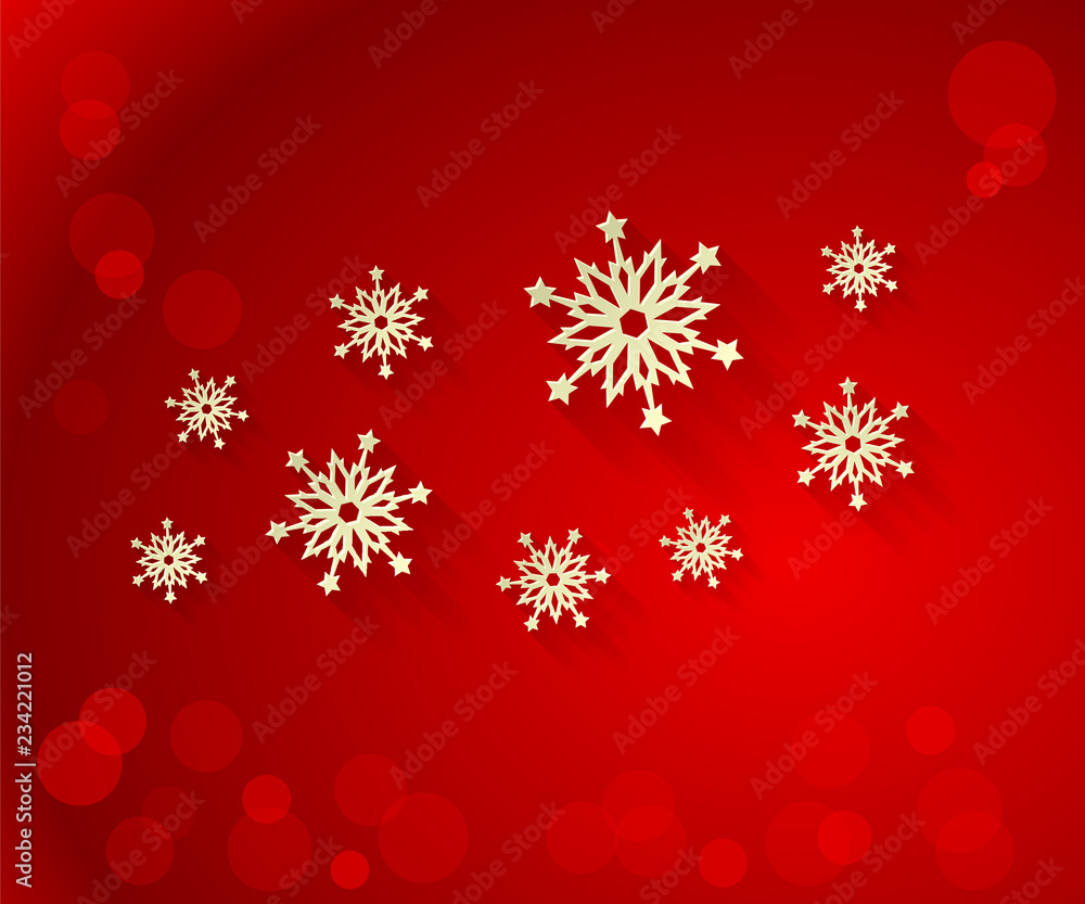 Christmas background with paper snowflakes Christmas background with paper snowflakes