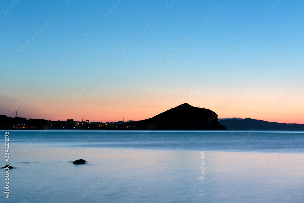 北海道利尻島の風景