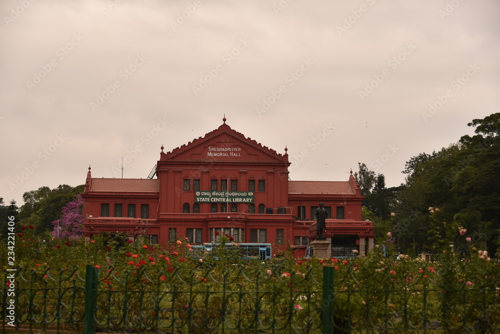 State Central Library building, Bangalore,Karnataka, India