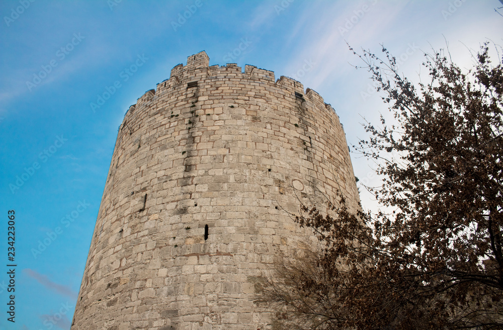 Palace remains from the Ottoman period.