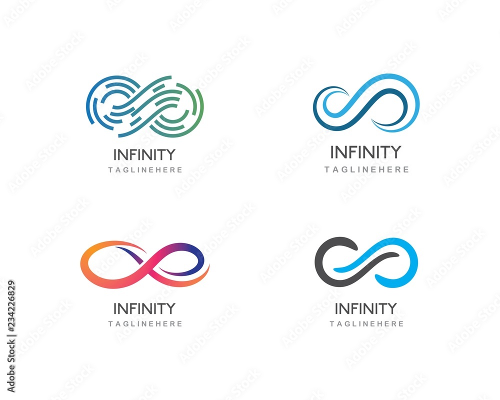 Infinity logo Vector