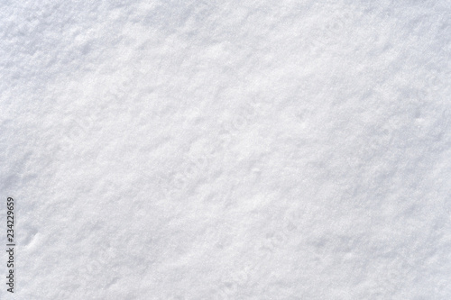 Snow top view for background or texture