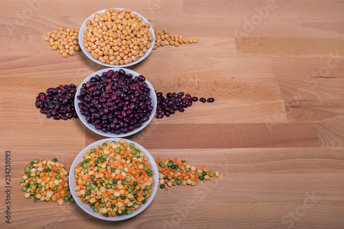 Canvas-taulu The concept of natural healthy food