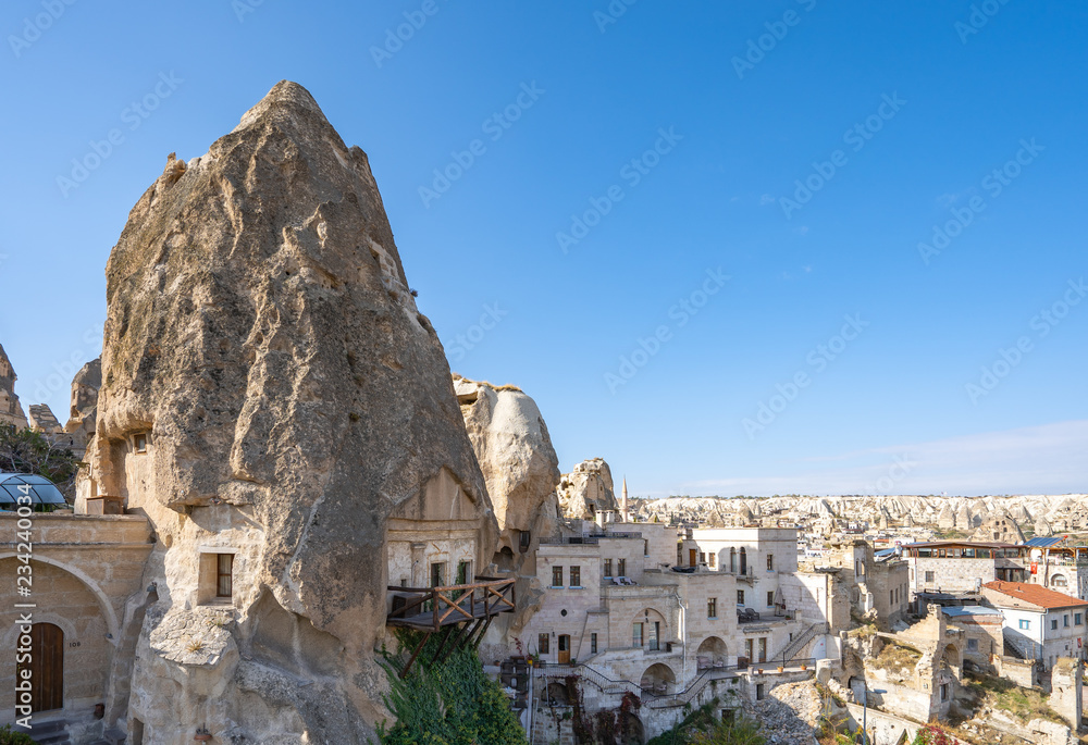 Landscape of Cappadocia in Goreme, Turkey