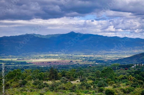 Eine Landschaft in Honduras