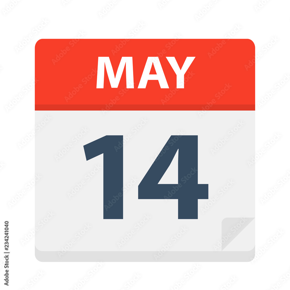 May 14 - Calendar Icon May 14 - Calendar Icon