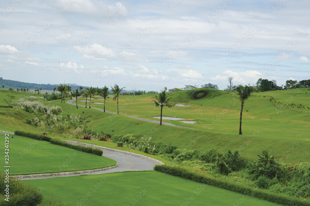Obraz premium Golfplatz Philipinen