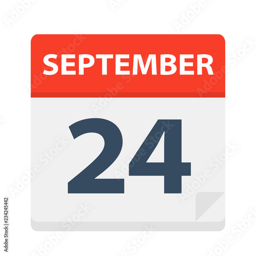 September 24 - Calendar Icon