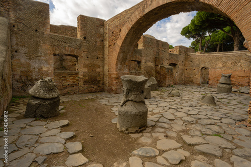 Photography Ostia antica in Rome, Italy