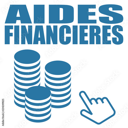 Logo aides financières.