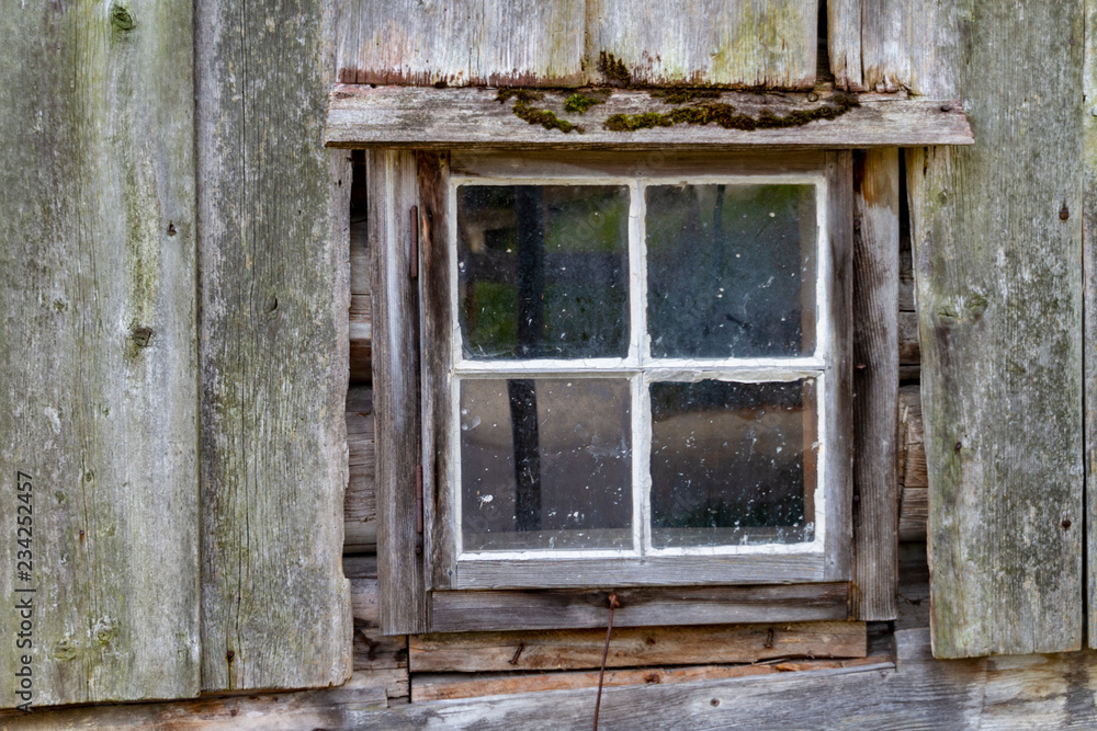 alte Holzfenster