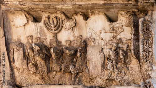 Obraz na plátně Arch of Titus Detail