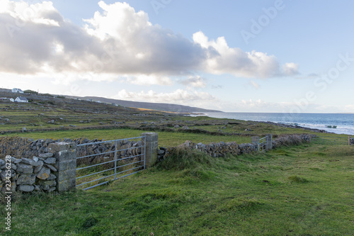 Seascape in County Galway, Ireland