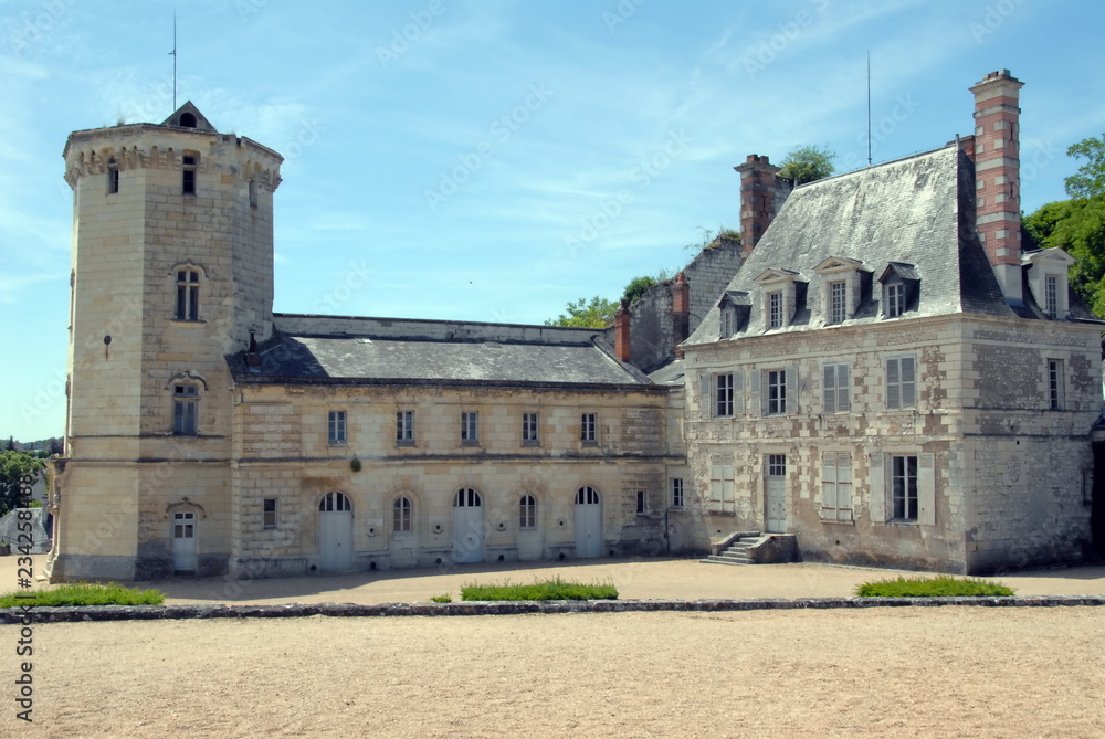 Château de Saint-Aignan, ville de Saint-Aignan-sur-Cher, département du Loir et Cher, France